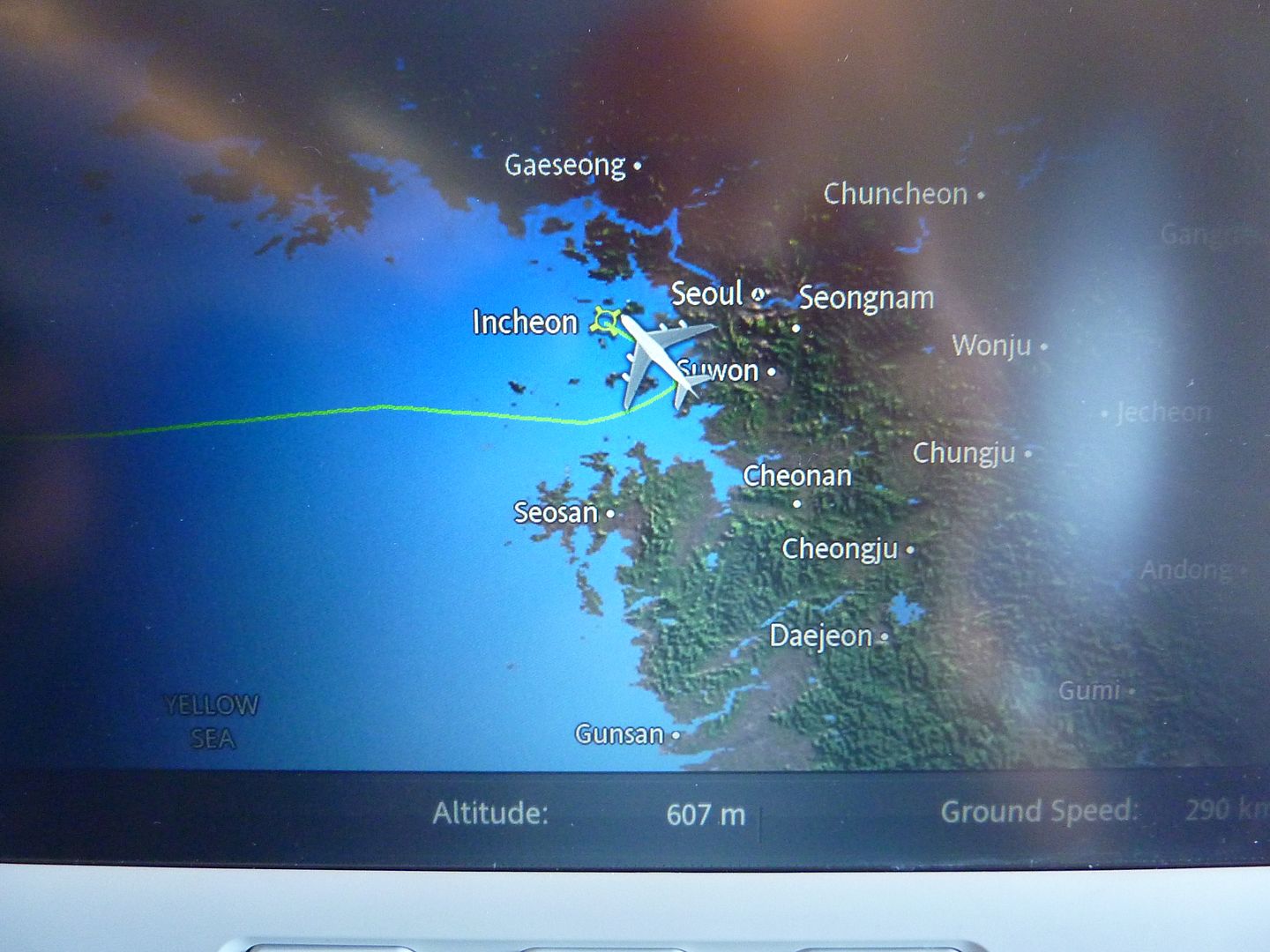 Avis du vol Korean Air Paris → Seoul en Economique